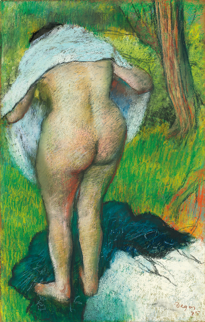  埃德加·德加 Edgar Degas—— 洗浴的裸女 (3)